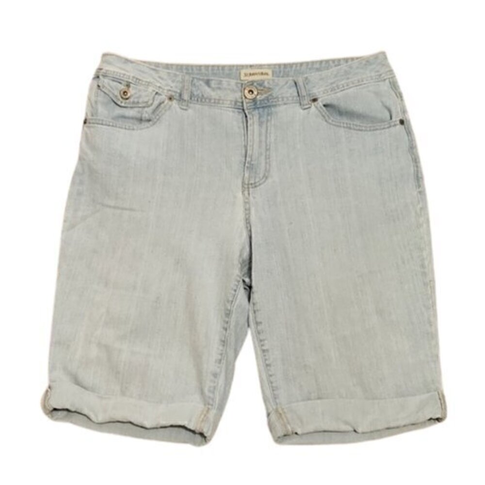 [St John's Bay] Hi Rise Bermuda Shorts - Size 12